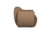 Miniaturansicht Drehsessel Chenille-Gewebe Braun BAGGY 4