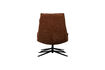 Miniaturansicht Drehsessel mit Hocker Braun Kube 6