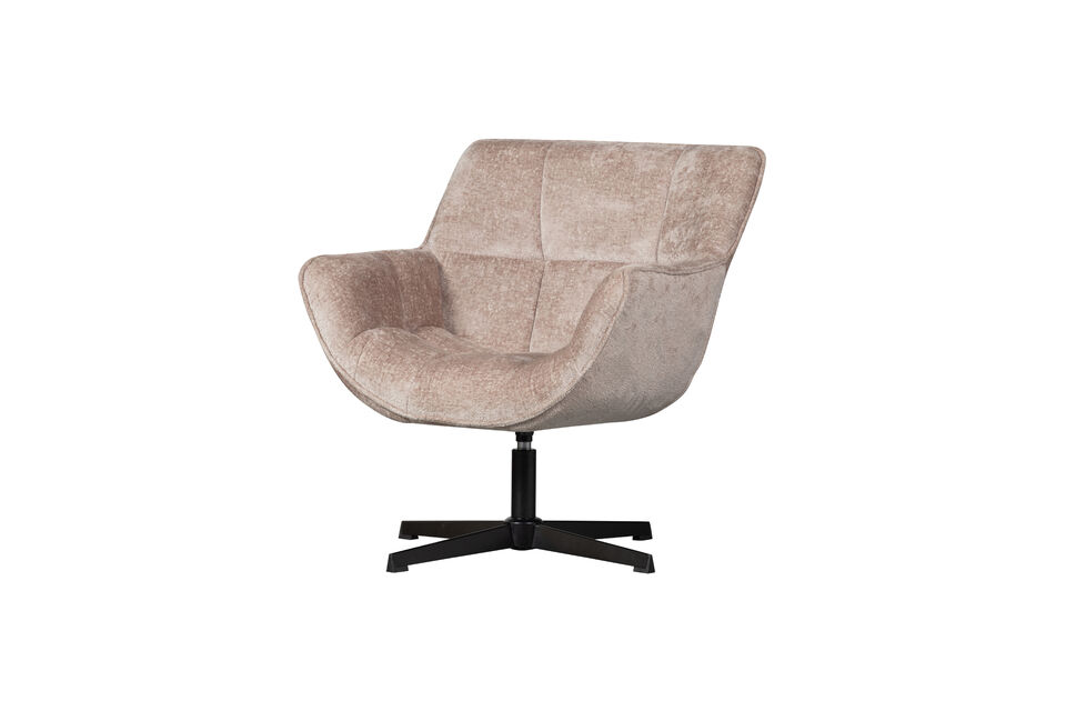 Drehsessel taupe WIBO Woood