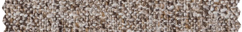 Materialbeschreibung Drehsessel Webstoff Braun Melange BAGGY