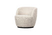 Miniaturansicht Drehsessel Webstoff Off White SERRA 1