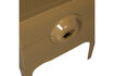 Miniature Dresser/Nightstand 2 drawers eucalyptus wood honey yellow MERGE 6