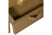 Miniature Dresser/Nightstand 2 drawers eucalyptus wood honey yellow MERGE 7