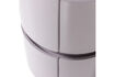 Miniature Dresser/Nightstand 50x40 cm MDF Gloss Light Grey LUNEX 9
