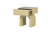 Miniature Dresser/Nightstand 57x50 cm Light Yellow MDF Zorel 8