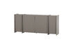 Miniatuur Dressoir 200 cm essenfineer Warmgrijs BROCK 1
