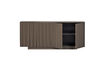 Miniatuur Dressoir 200 cm Grenen Truffel Bruin Nova 5