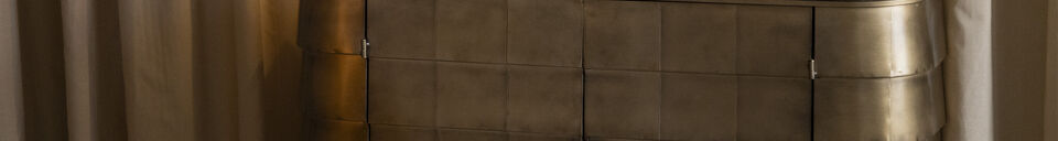 Benadrukte materialen Dressoir Hanna
