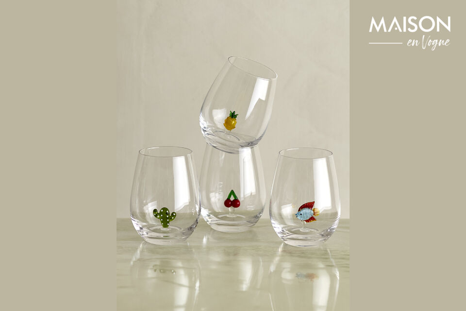 Drinkglazen (Set van 4) van helder glas Misa - 4