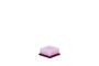 Miniature Dust red crystal candlestick Clipped