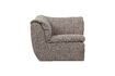 Miniaturansicht Eckelement 96x96 cm Stoff Braun meliert BAGGY 6