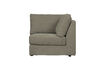 Miniaturansicht Eckelement 96x96 cm Stoff Warmgrau FAMILY 3