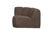 Miniaturansicht Eckelement Rund Bouclé Braun Melange MOJO 2