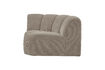 Miniaturansicht Eckelement rund Rippstoff dunkler sand Mojo 3