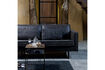 Miniaturansicht Ecksofa links Eco-Leder schwarz RODEO 2