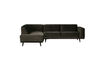Miniaturansicht Ecksofa links Samt warmgrün STATEMENT 2