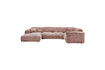Miniaturansicht Ecksofa rechts Chenille Taupe CLOUD 4