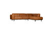 Miniaturansicht Ecksofa rechts Öko-Leder Cognac Statement 2