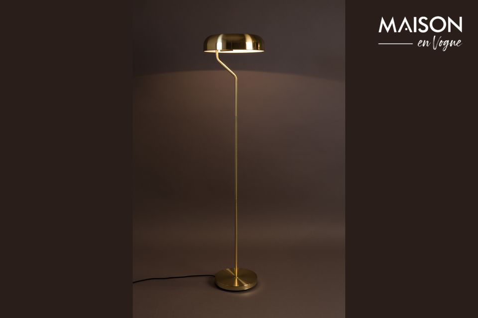 Eclipse Brass Floor Lamp DutchBone