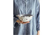 Miniatuur Edie Bowl, Blauw, steengoed 4