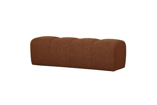 Zie de productbeschrijving eetbank 164 cm bouclé roestbruin melange MOJO Eetbank 164 cm bouclé roestbruin melange MOJO