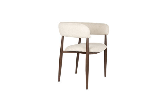 Zie de productbeschrijving eetkamerfauteuil in beige stof Stanley Eetkamerfauteuil in beige stof Stanley