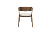 Miniatuur Eetkamerstoel beige Bresso 5