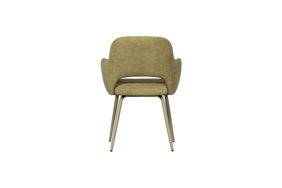 Deze plat geweven stof is gemaakt van 100% polyester en heeft een gelijkmatig, compact weefpatroon