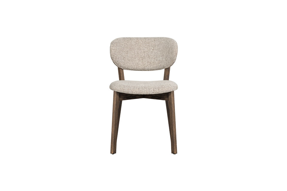 Met de Udar eetkamerstoel kun je gegarandeerd comfortabel tafelen! Materiaal Onze geweven melange