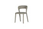 Miniatuur Eetkamerstoel leerlook beige NOBLE Productfoto
