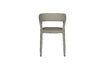 Miniatuur Eetkamerstoel leerlook beige NOBLE 6