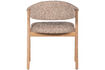 Miniatuur Eetkamerstoel met armleuning Hout Naturel TUNAR 6