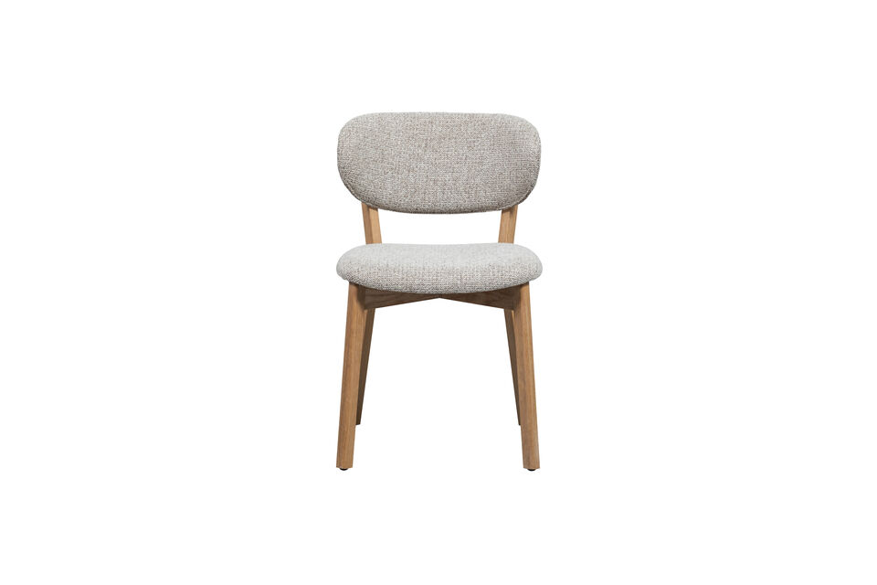 Met de Udar eetkamerstoel kun je gegarandeerd comfortabel tafelen! Materiaal Onze geweven melange