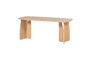 Miniatuur Eettafel 180x100 cm Eiken Naturel VEERE Productfoto