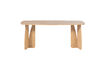 Miniatuur Eettafel 180x100 cm Eiken Naturel VEERE 4