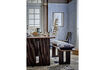 Miniatuur Eettafel 180x90 cm van bruin mangohout Milow 2