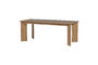 Miniatuur Eettafel afgerond 180x100 cm eiken transparant Tablo Productfoto