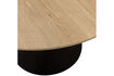 Miniatuur Eettafel Ø120 cm eiken transparant Tablo 5