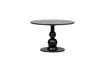 Miniatuur Eettafel Ø120 cm mangohout zwart Blanco 1