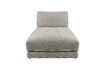 Miniatura Element chaise longue in tessuto grigio Toronto 2
