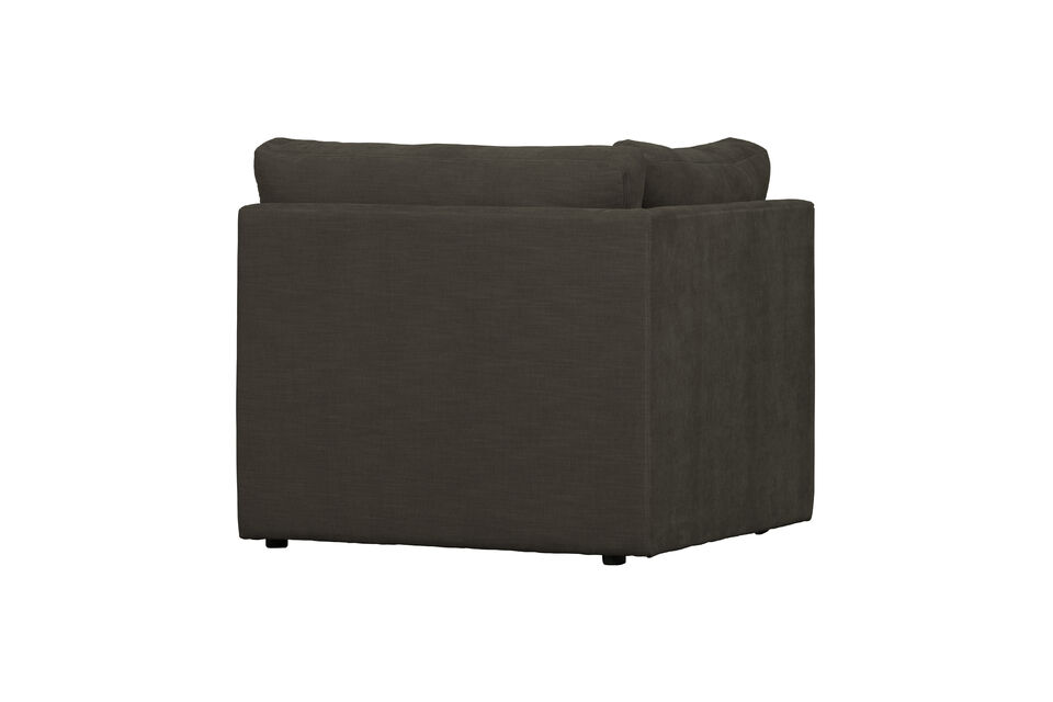 La collection Family est revêtue d\'un tissu tissé 100% polyester à l\'aspect délavé