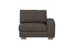 Miniature Élément de canapé 1 place accoudoir droit bouclé anthracite LAZY 4