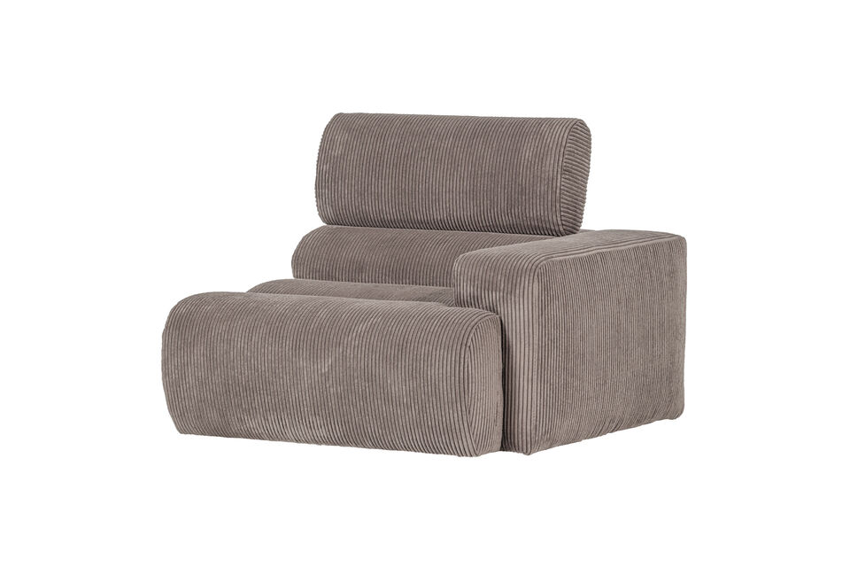 Élément élégant de canapé Appui-tête réglable Design unique et créatif H 86 cm x L 109 cm x