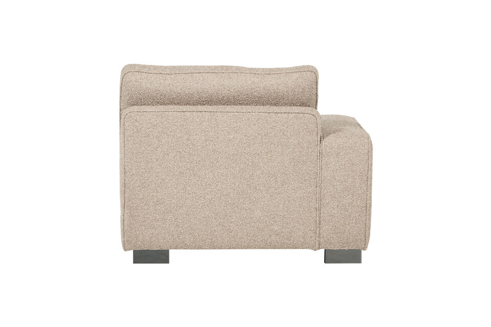 Combinez sans effort ce fauteuil 1 place avec accoudoir avec les autres elements de la serie Lazy