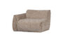 Miniature Élément de canapé 1 place bras gauche chenille 3D sable Baggy Détouré