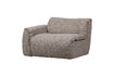 Miniature Élément de canapé 1 place bras gauche tissu mélange brun BAGGY 1