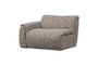 Miniature Élément de canapé 1 place bras gauche tissu mélange brun BAGGY Détouré