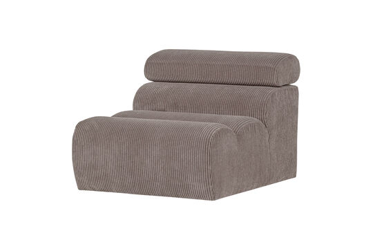 Voir la fiche produit Élément de canapé 1 place tissu côtelé sable NOVI Élément de canapé 1 place tissu côtelé sable NOVI