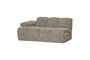 Miniature Élément de canapé 1,5 place accoudoir gauche tissu côtelé sable foncé MOJO Détouré
