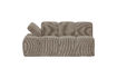 Miniature Élément de canapé 1,5 place accoudoir gauche tissu côtelé sable foncé MOJO 3